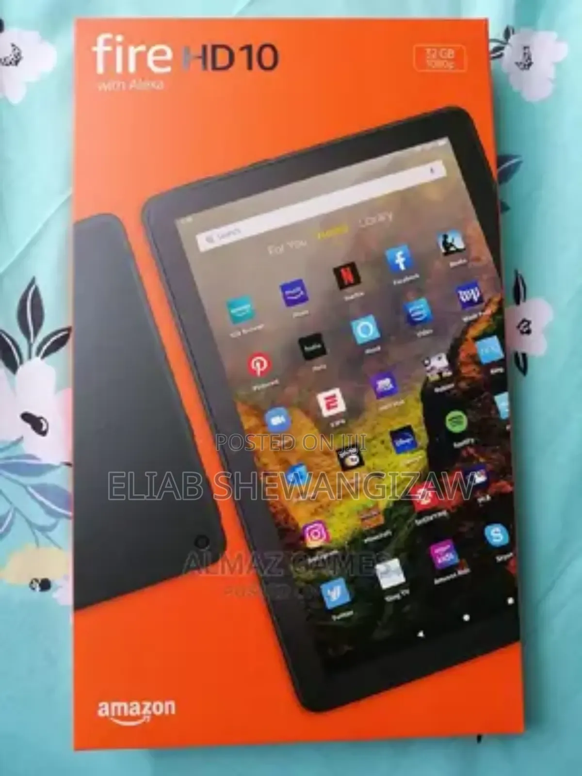 Amazon Fire HD 10 32 GB Black