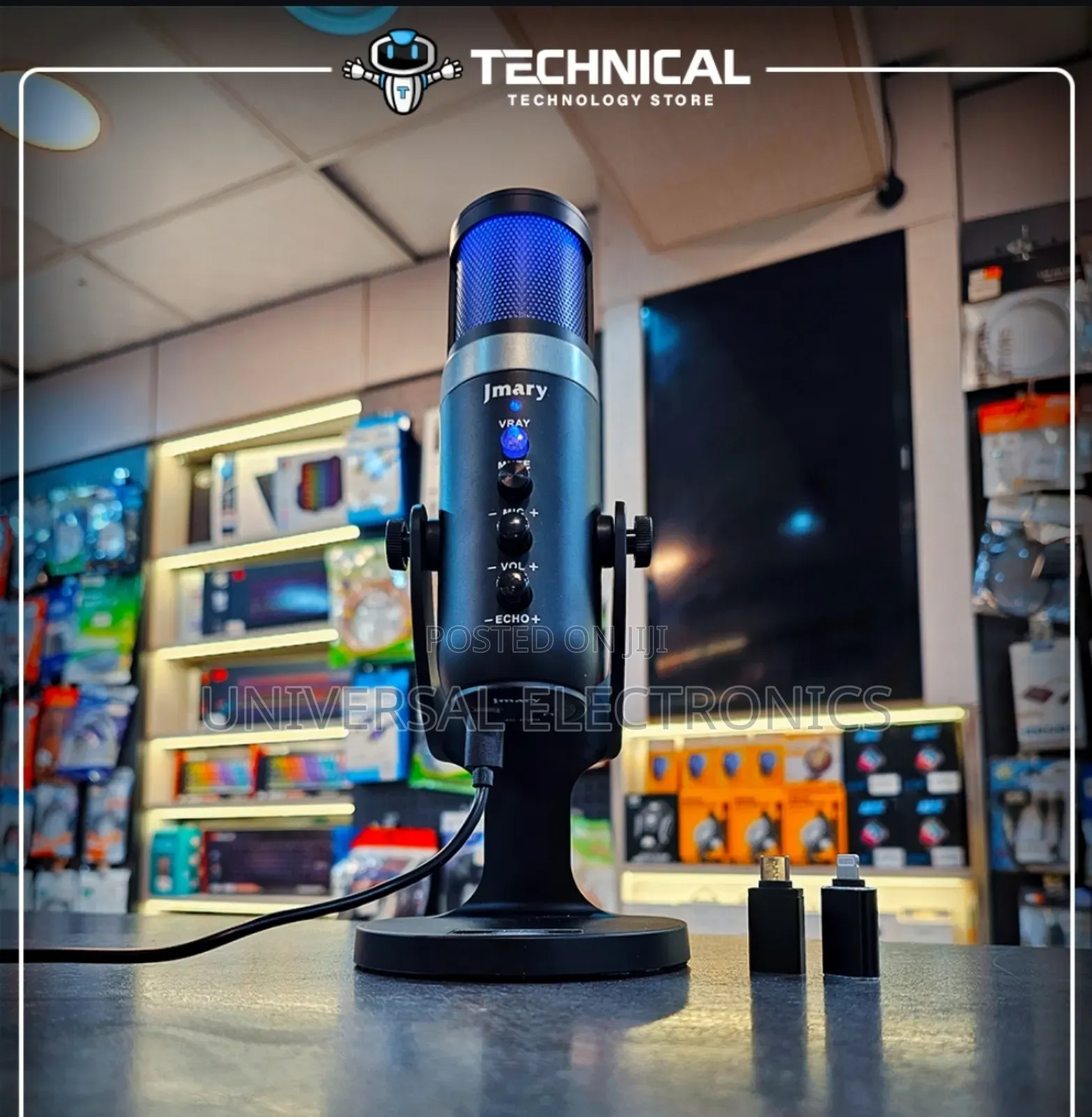 Smart Rgb_condenser – Crisp Audio With Modern Look