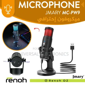 Usb Powered (5v) RGB Microphone(Perfect for Studio Use)