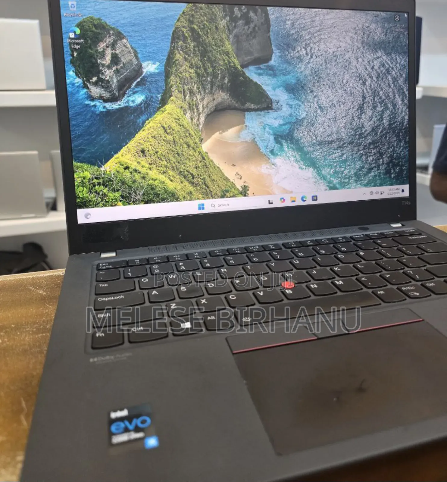 New Laptop Lenovo Thinkpad T14s Gen 2 16GB Intel Core I5 SSD 512GB