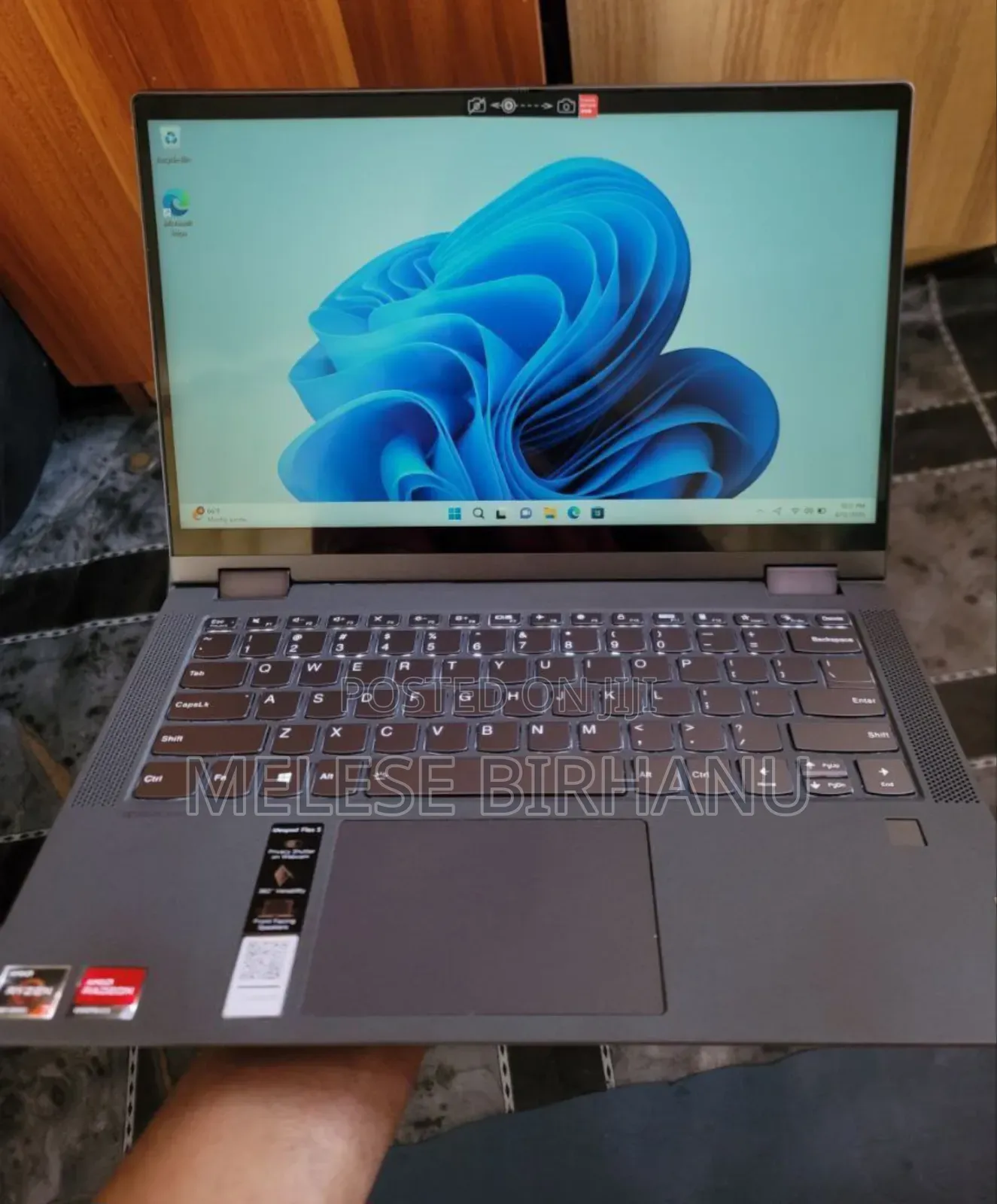 New Laptop Lenovo IdeaPad Flex 15 16GB AMD Ryzen 7 SSD 512GB