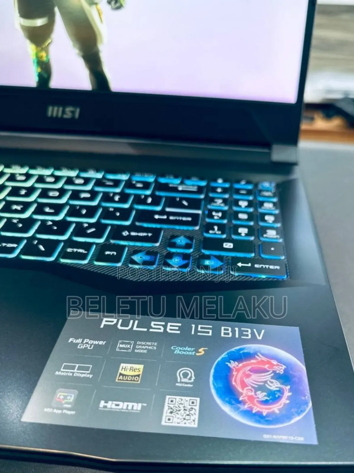 New Laptop MSI 16GB Intel Core I7 SSD 1T