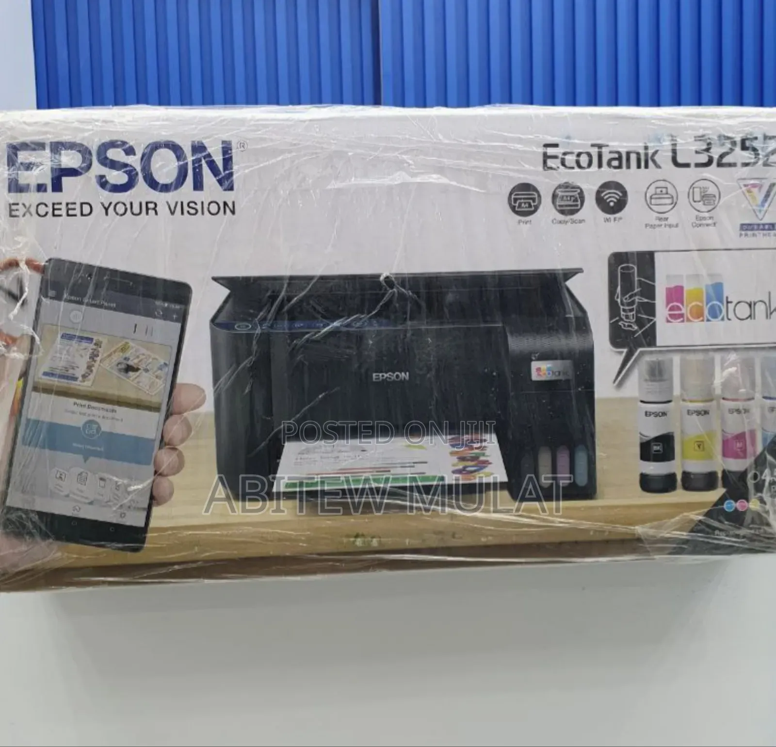 Epson Ecotank L3252 All-in-One Ink Tank Printer