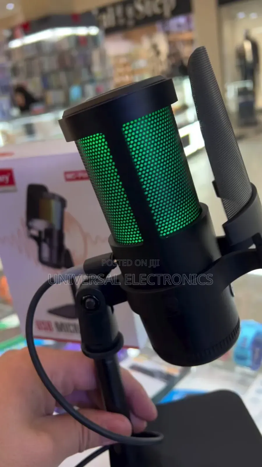 Clean Audio Jmary Mic With Tripod Stand|Just Plug and Record