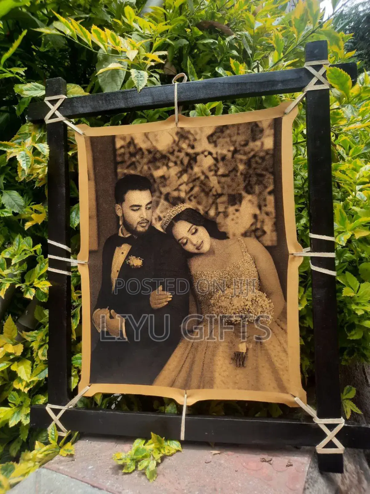 Leather and Wood Engraving