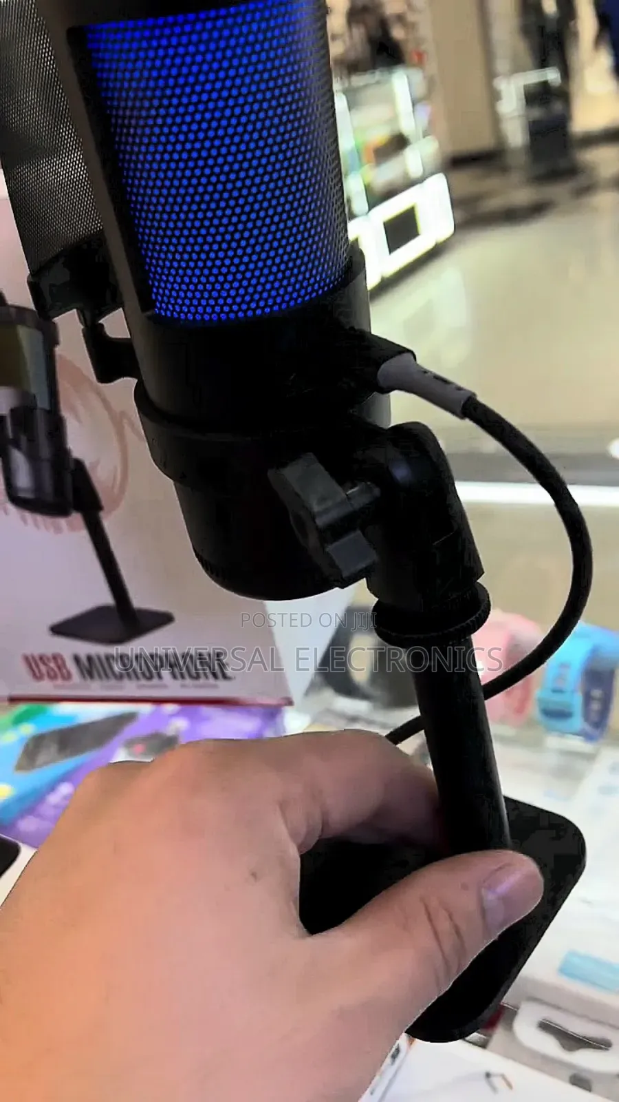 Affordable Studio Microphone – Clean Audio With Tripod Stand