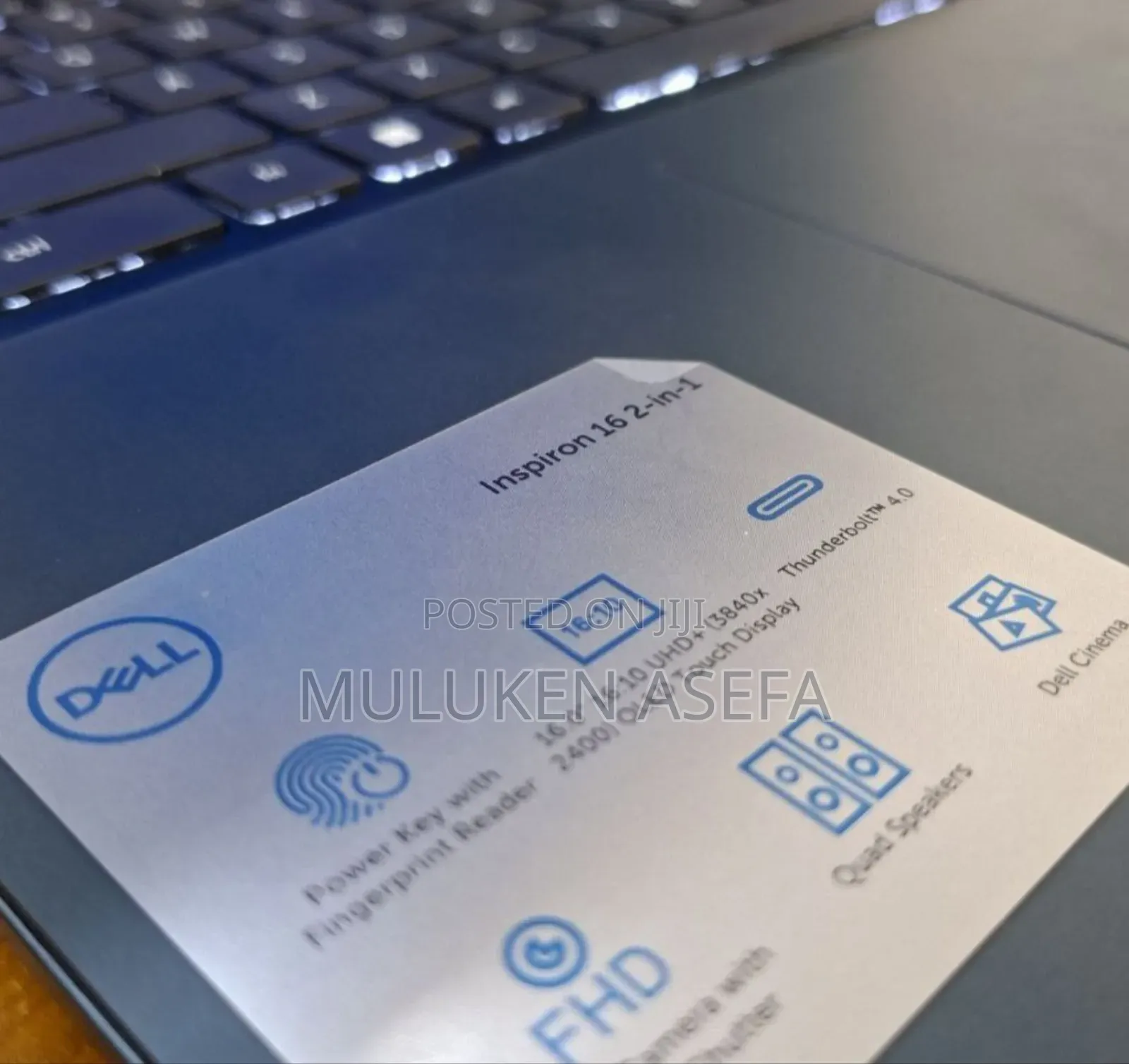 New Laptop Dell Inspiron 16 5620 16GB Intel Core I7 SSD 1T