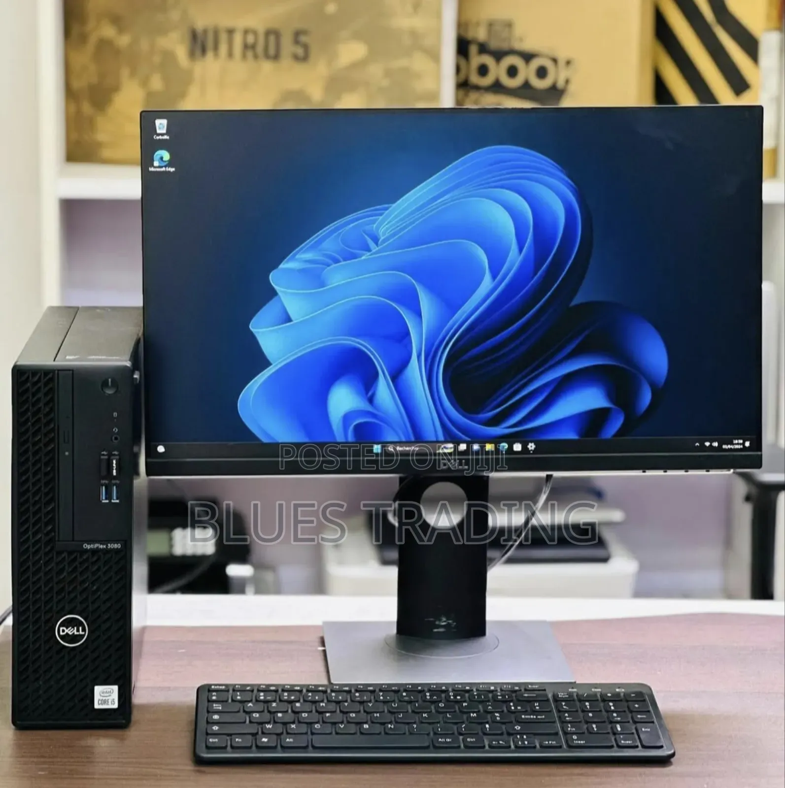 New Desktop Computer Dell OptiPlex 3080 8GB Intel Core I5 HDD 500GB