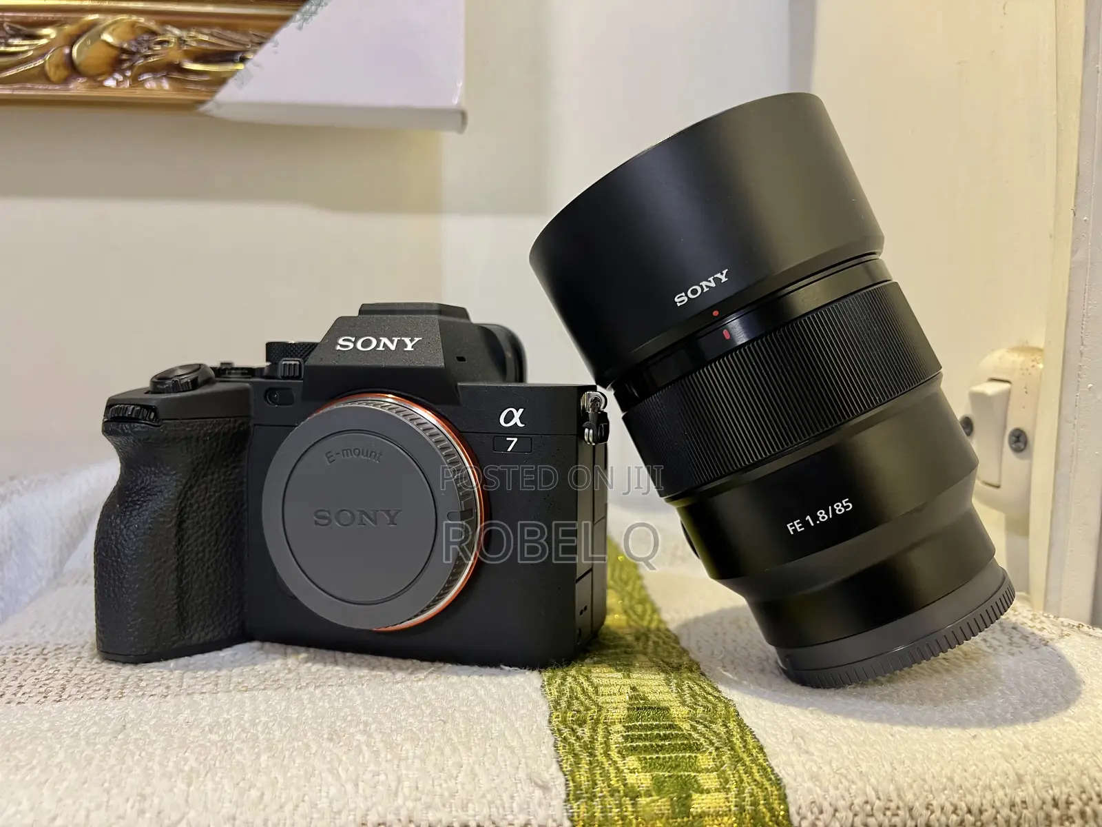Sony Alpha 7 Iv With 85mm F1.8 Prime Lens