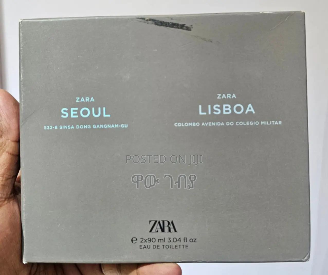 Zara Lisboa and Seoul Eau De Toilette
