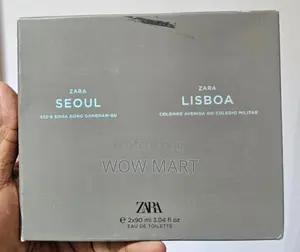 Zara Lisboa and Seoul Eau De Toilette