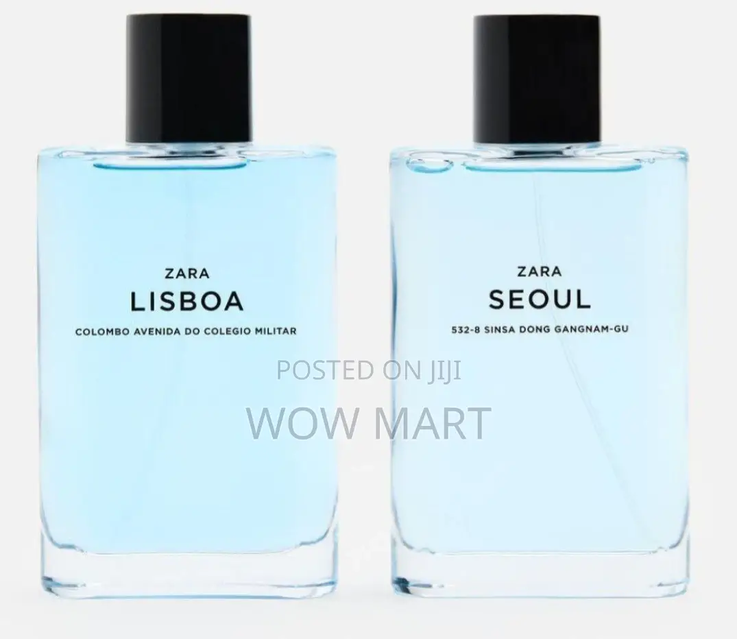 Zara Lisboa and Seoul Eau De Toilette