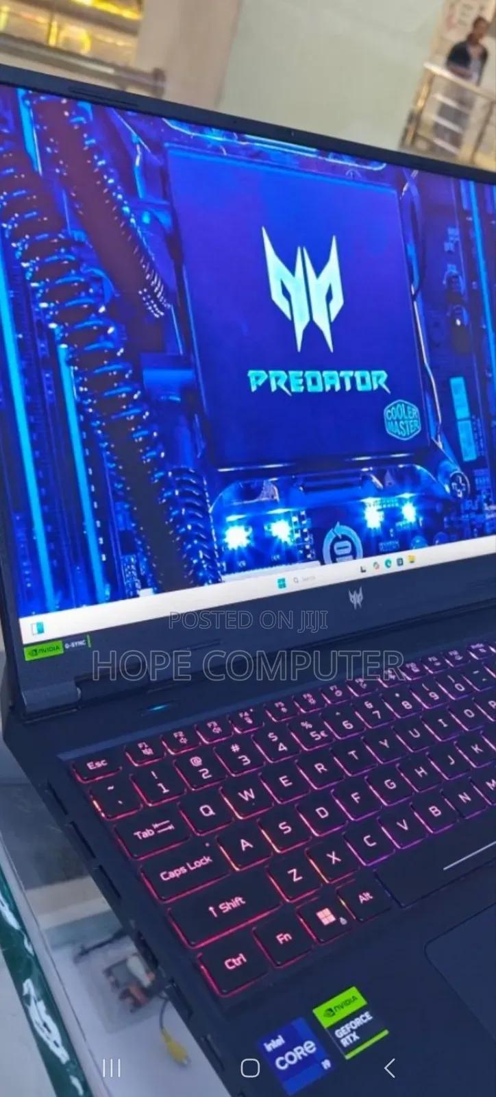 New Laptop Acer Predator Helios 300 16GB Intel Core I9 SSD 1T