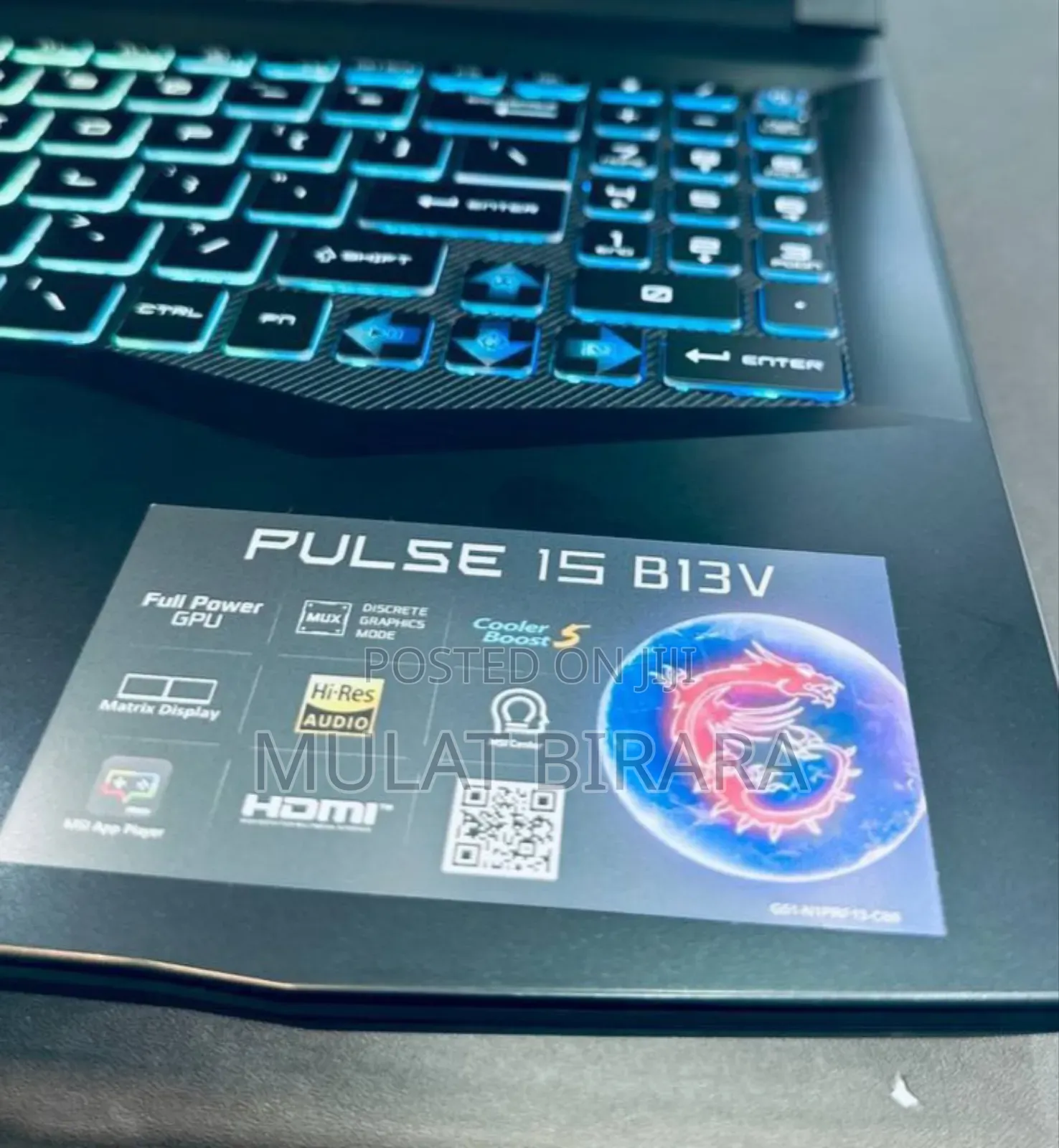 New Laptop MSI MSI Sword 15 16GB Intel Core I7 SSD 1T