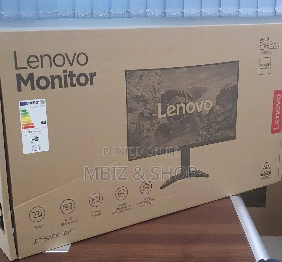 Lenovo Curved Gaming Monitor