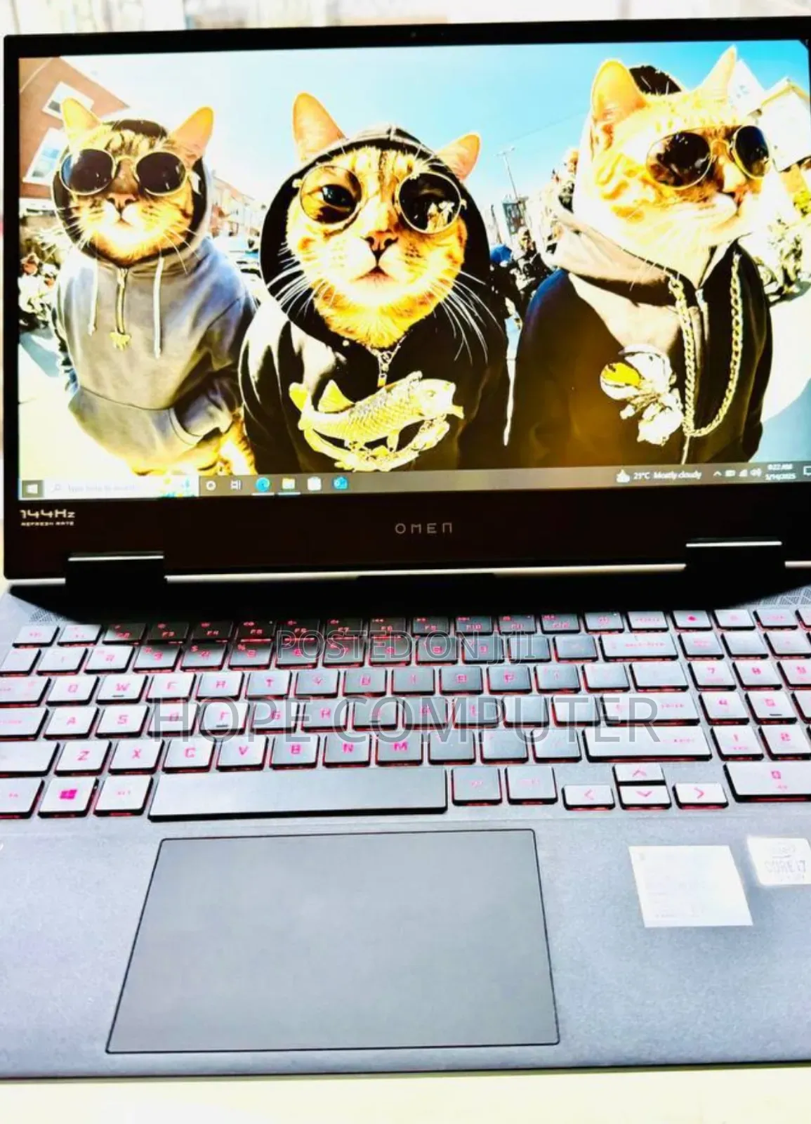 New Laptop HP Omen 15 16GB Intel Core I7 SSD 1T