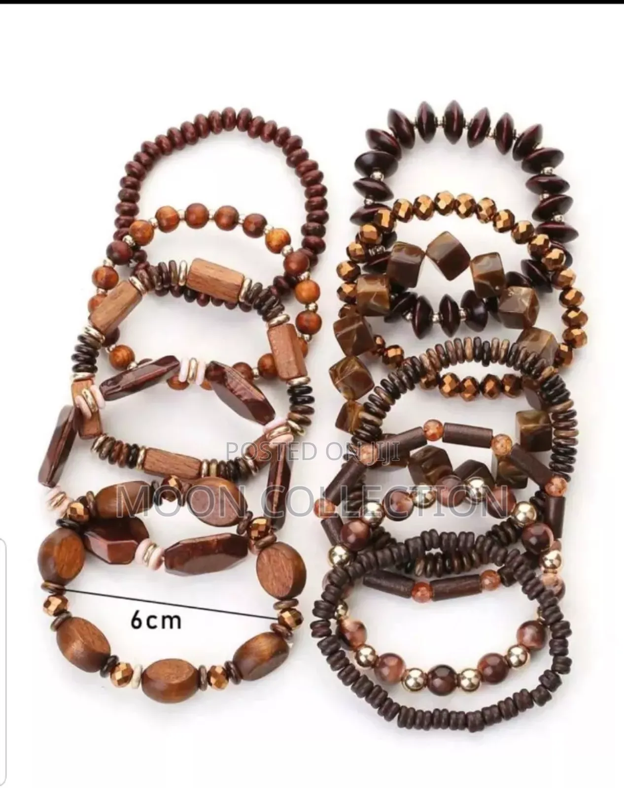 Wooden Bead Bracelet