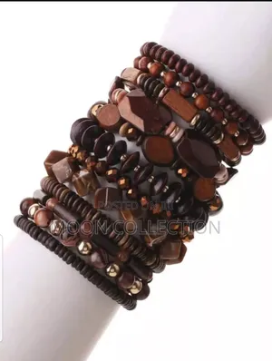 Wooden Bead Bracelet