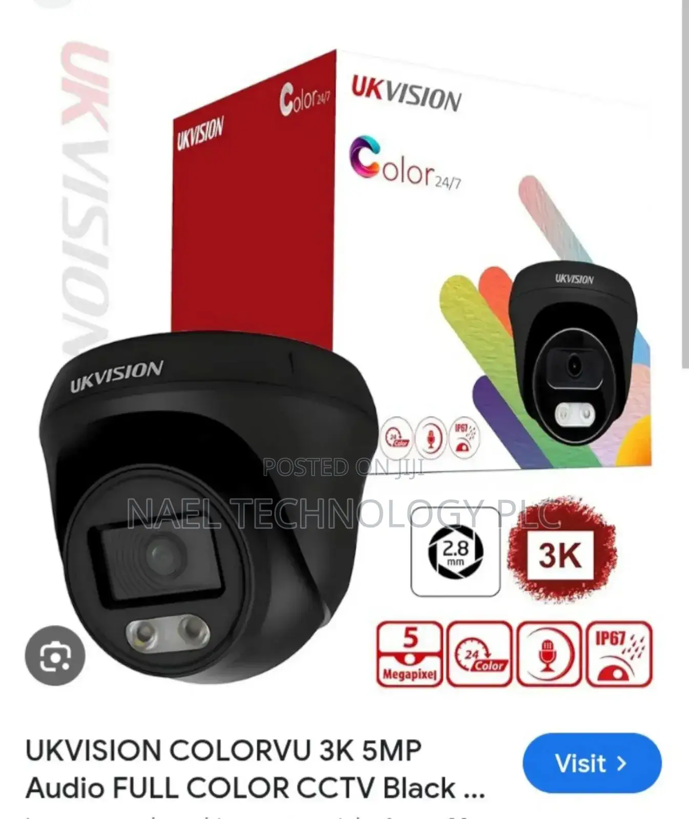 Analog Camera 5mp Color 24/7