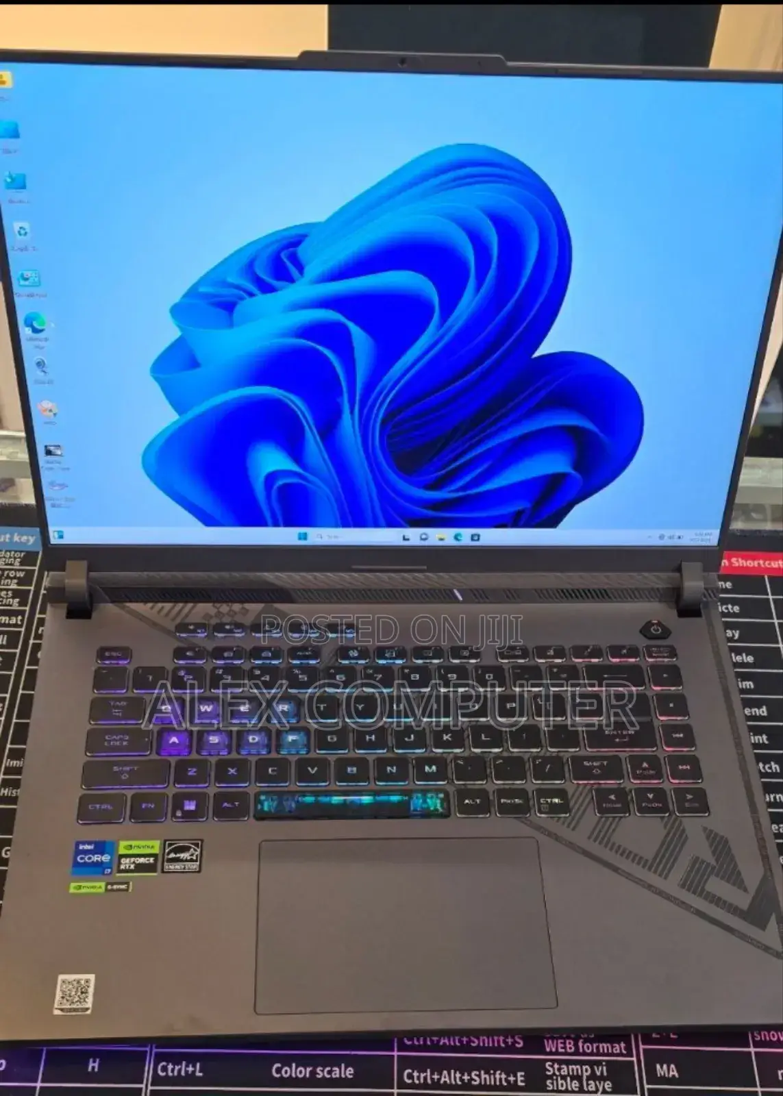 New Laptop Asus ROG Strix G16 G614 16GB Intel Core I7 SSD 1T