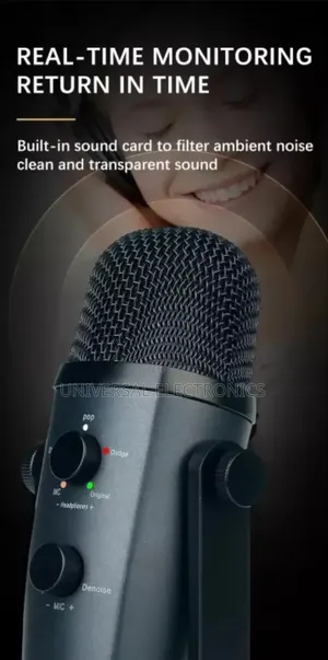 Usb Powered Microphone by Jmary – Easy Setup, Great Sound