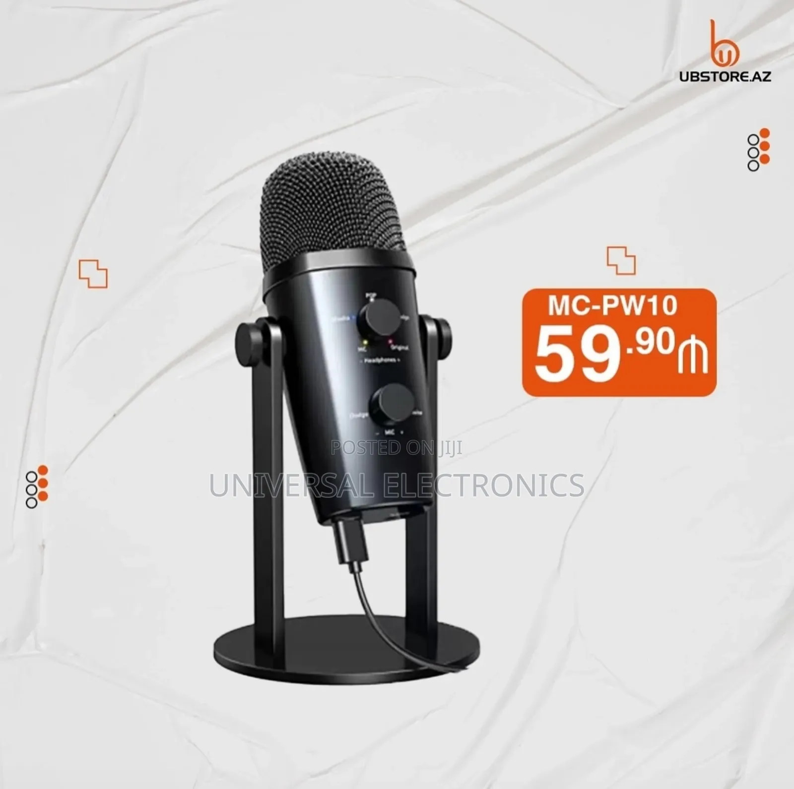 Usb Powered Microphone by Jmary – Easy Setup, Great Sound