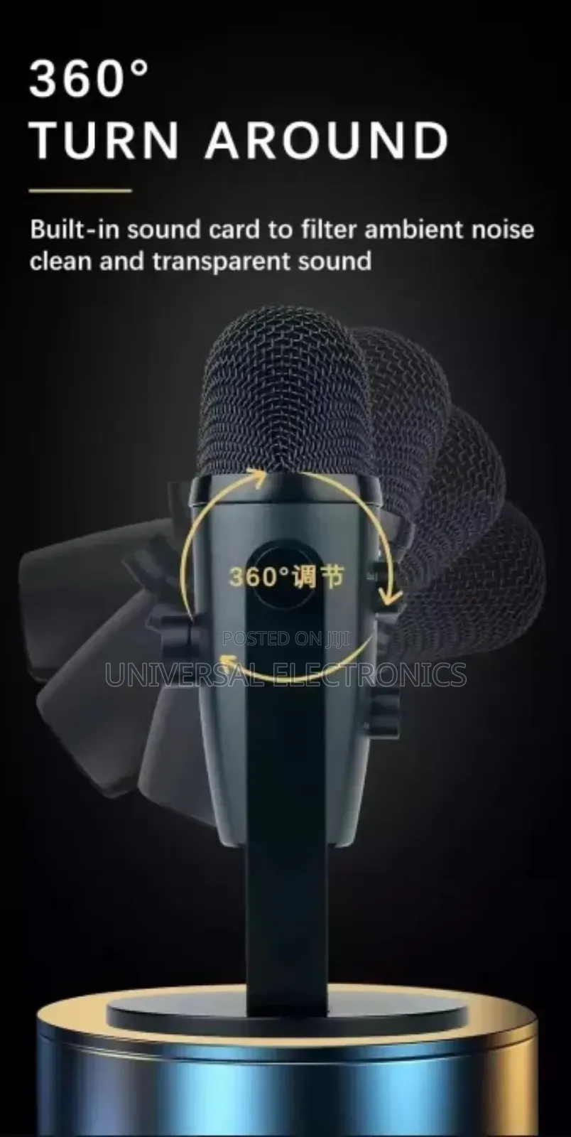 Studio-ready Microphone For Online Creators