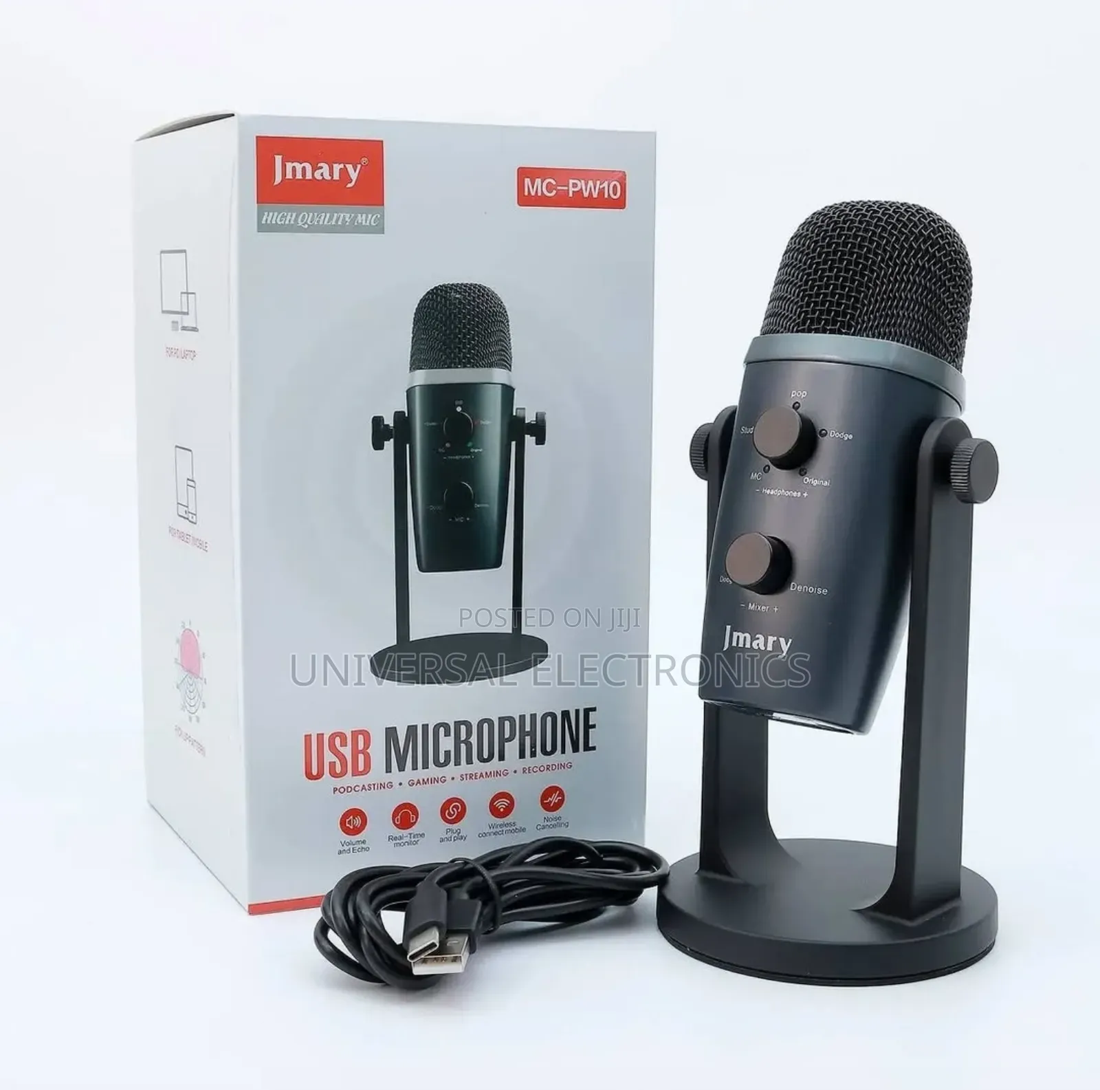 Orginal Mc Condenser( Built-in Noise Reduction)