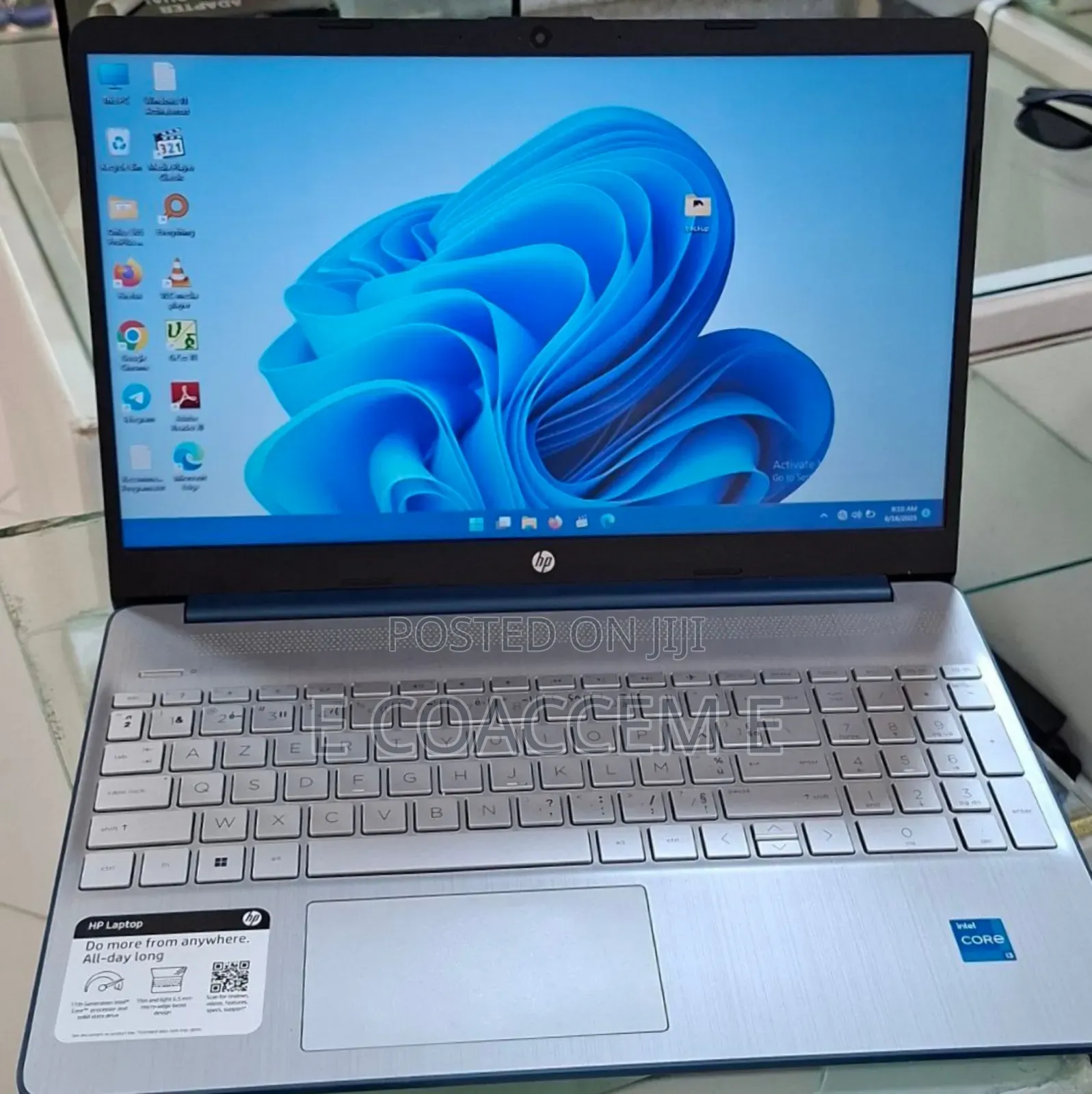 New Laptop HP 8GB Intel Core I3 SSD 512GB