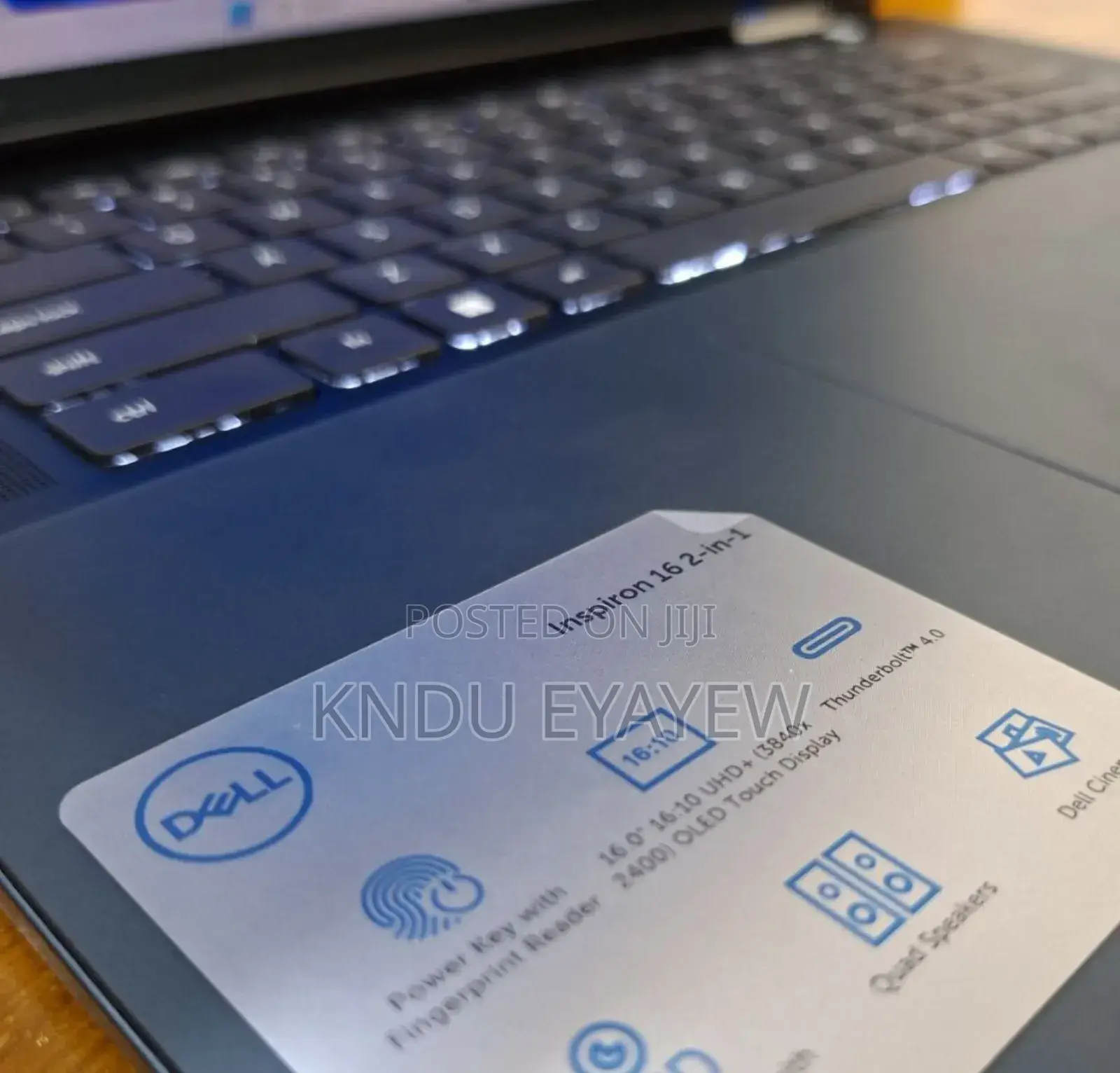 New Laptop Dell Inspiron 15 16GB Intel Core I7 SSD 1T