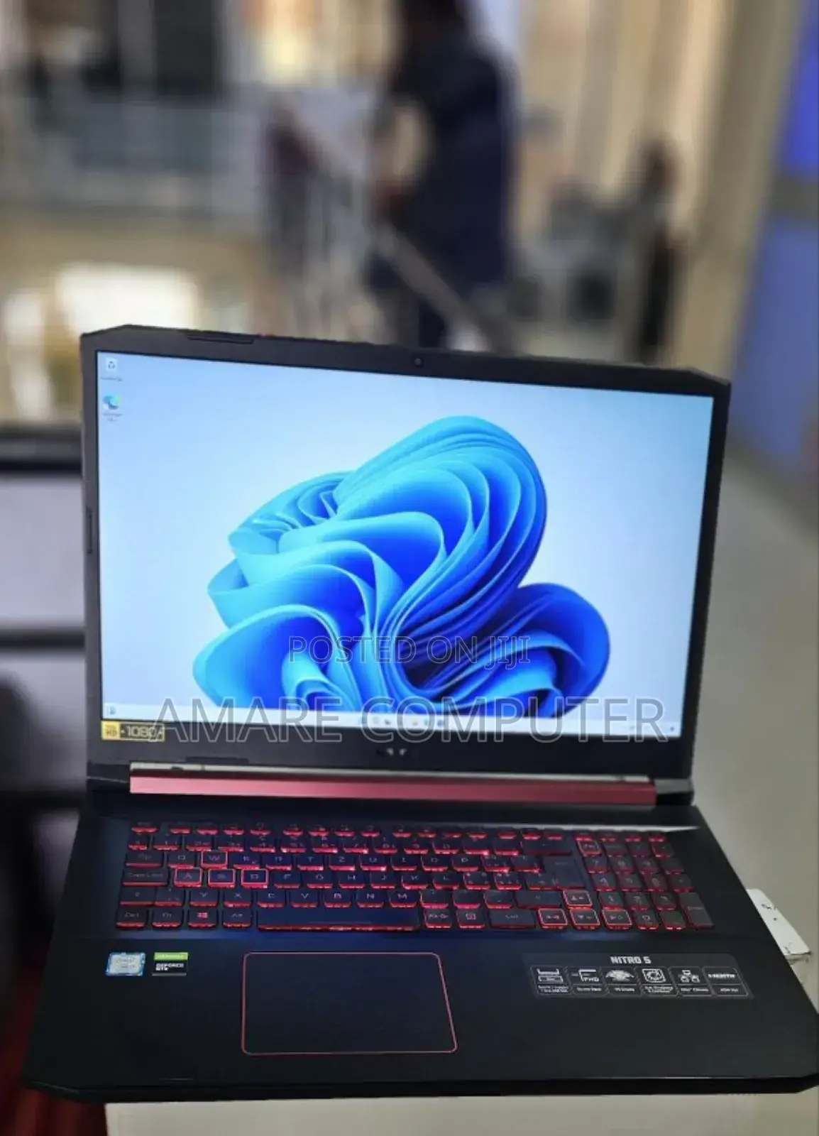 New Laptop Acer Nitro 5 16GB Intel Core I7 SSD 512GB