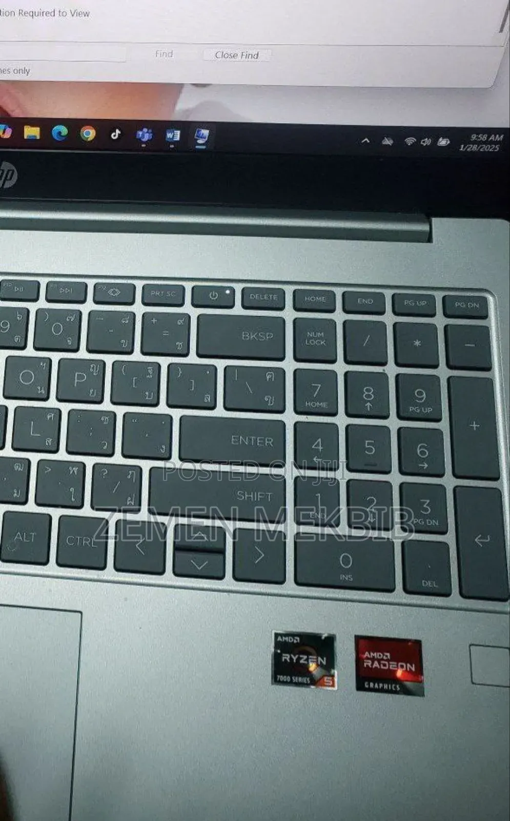 New Laptop HP 16GB Intel Core I5 SSD 512GB