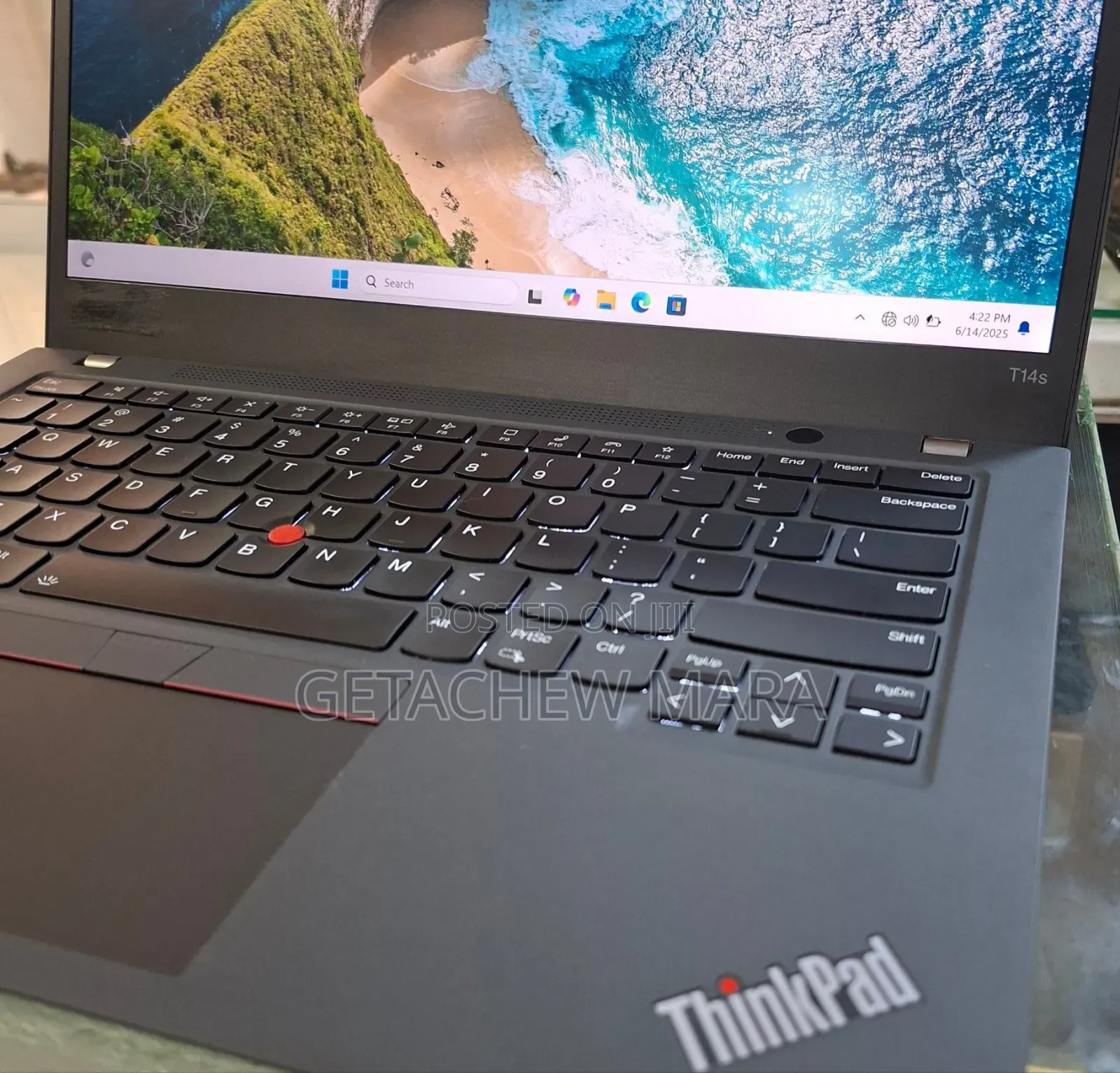 New Laptop Lenovo ThinkPad T14 G2 16GB Intel Core I5 SSD 512GB