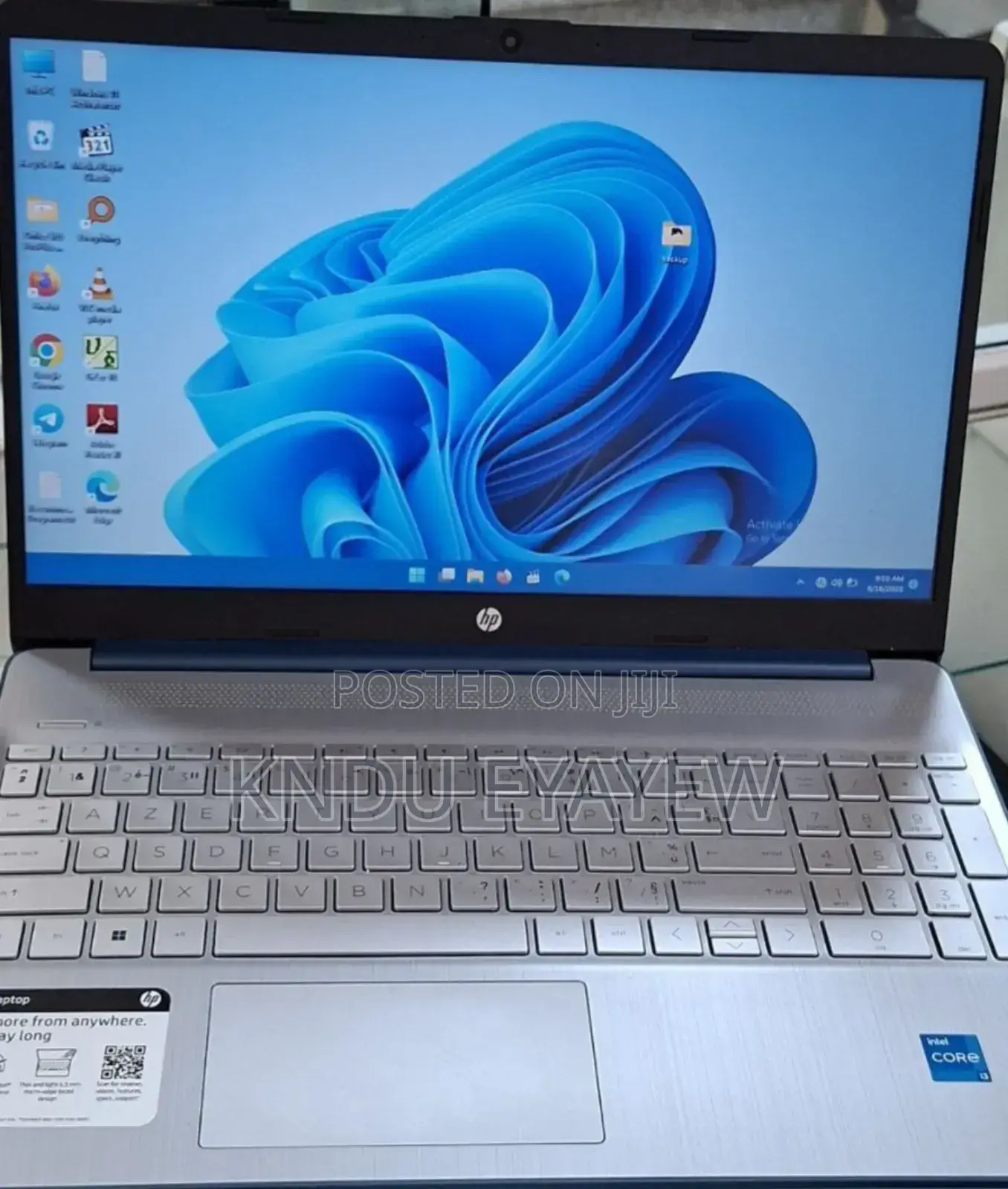 New Laptop HP Stream Notebook 8GB Intel Core I3 SSD 512GB