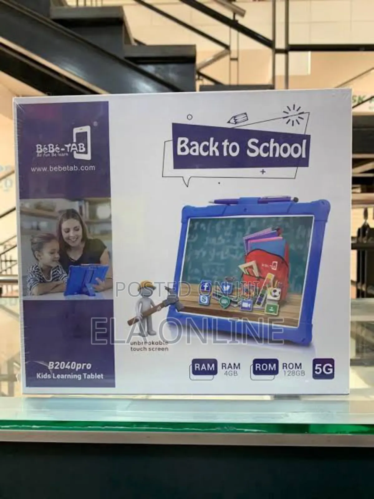 New GTouch Kids Tablet 256 GB Blue