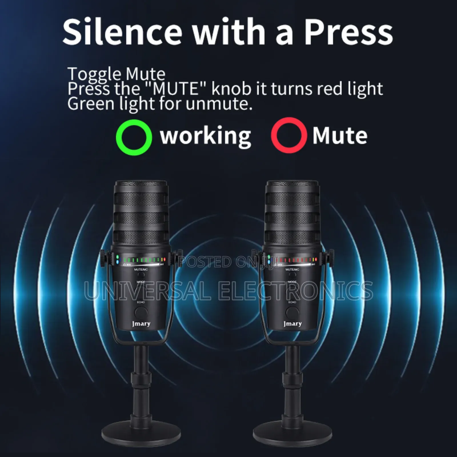 Cardioid Mic for Voice Recording, Gaming Content Creation