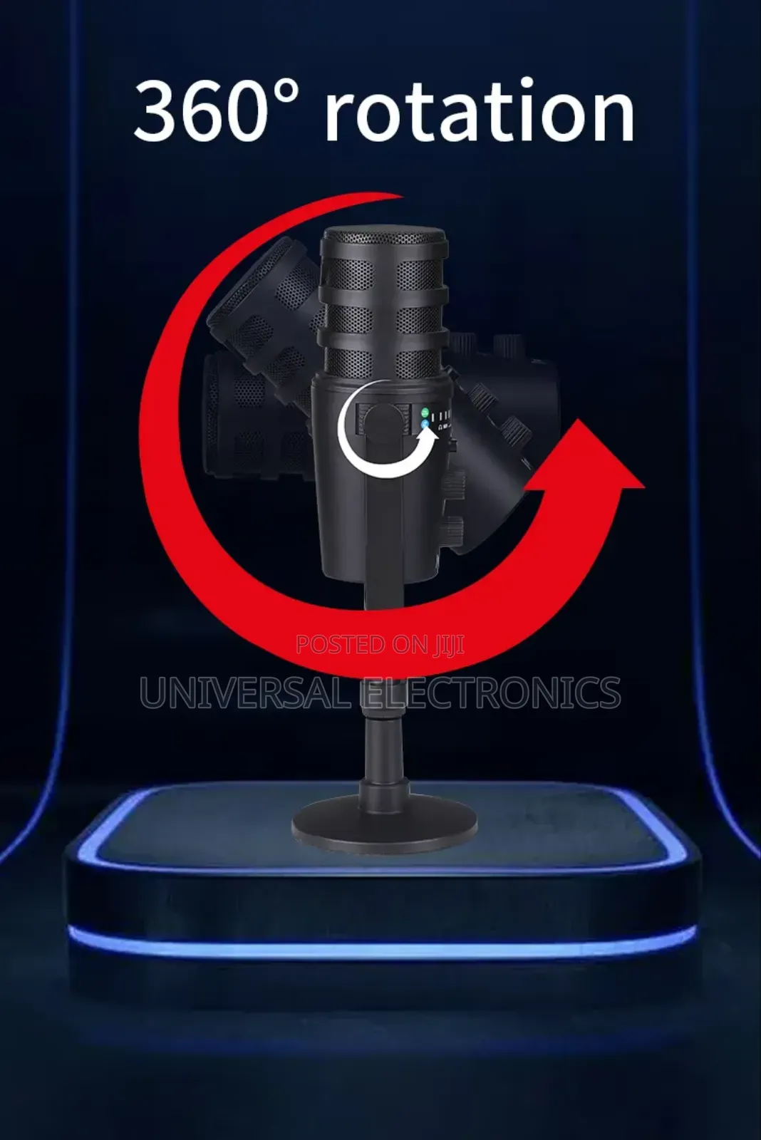 High-performance Microphone With Headphone Monitoring