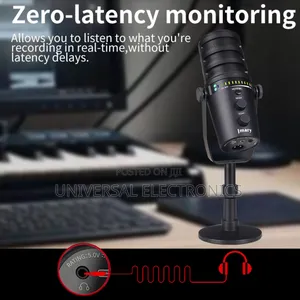 Smart Recording Microphone With XLR Support