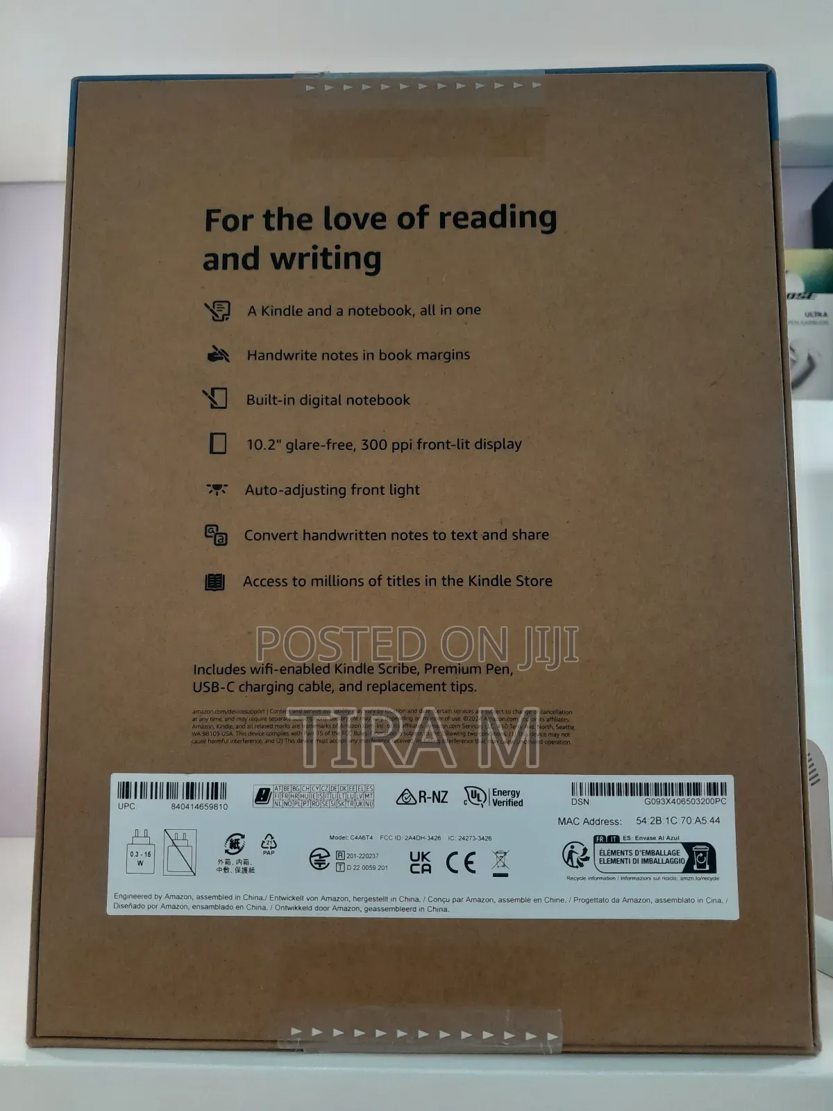 New Amazon Kindle Paperwhite 64 GB Black