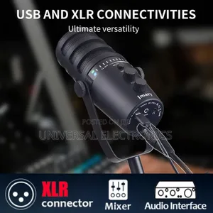 Photo - Dual Connection Jmary Original Usb XLR Studio Microphone