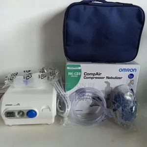 Omrin C28p Nebulizer ለአስምና ለአለርጂ የሚሆን ማተንፈሻ ማሽን የእራሱ ቦርሳ አለው