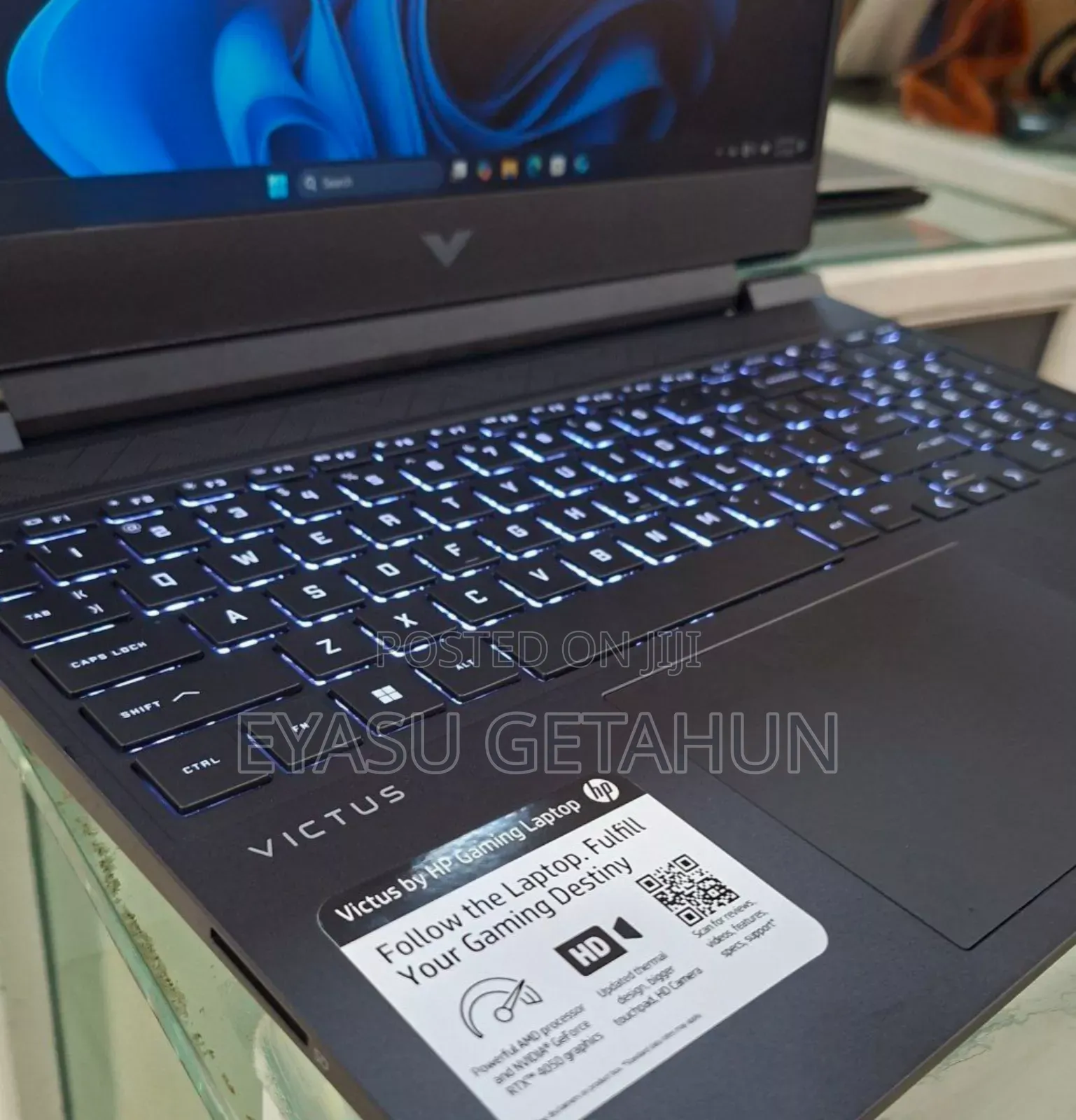 New Laptop HP Victus 15 8GB AMD Ryzen 5 SSD 512GB