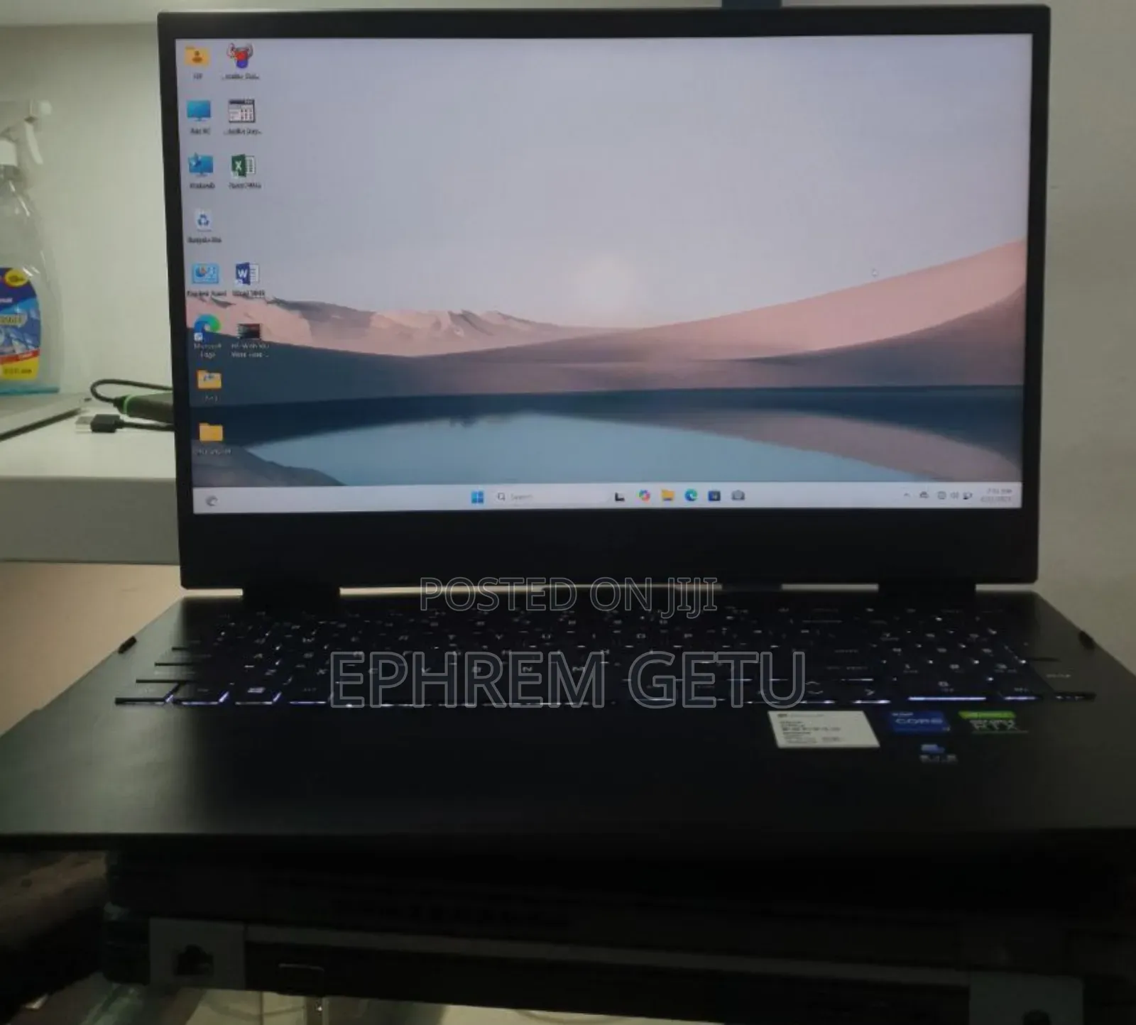 New Laptop HP Omen 16 16GB Intel Core I7 SSD 512GB