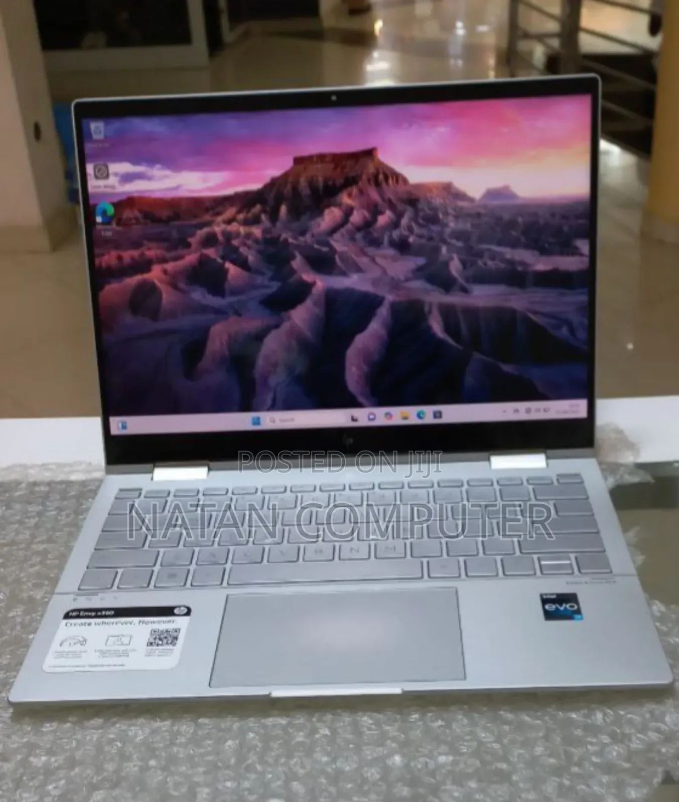 New Laptop HP Envy X360 8GB Intel Core I7 SSD 512GB