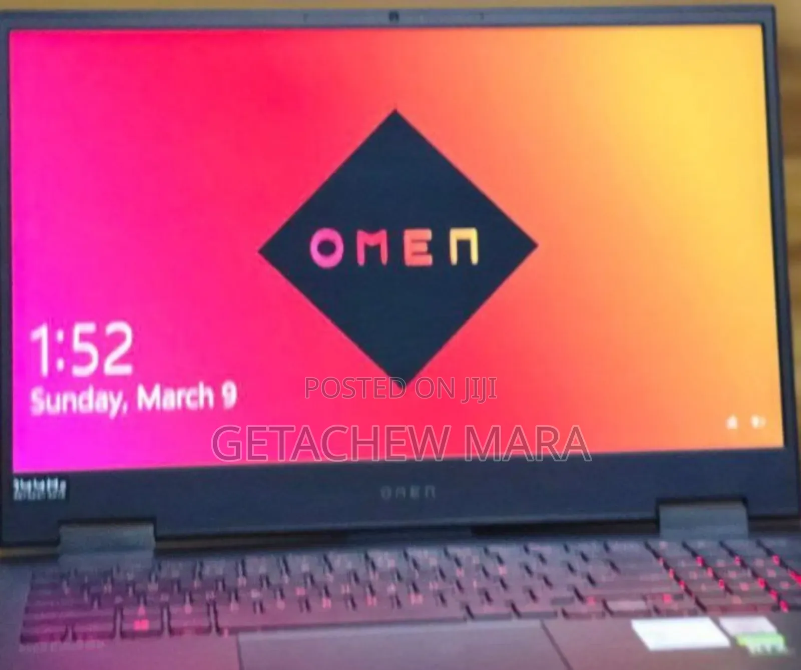 New Laptop HP Omen 15 16GB Intel Core I7 SSD 512GB