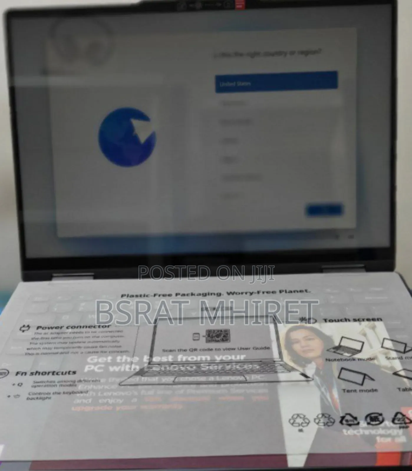 New Laptop Lenovo ThinkPad Yoga 16GB Intel Core Ultra 7 SSD 512GB