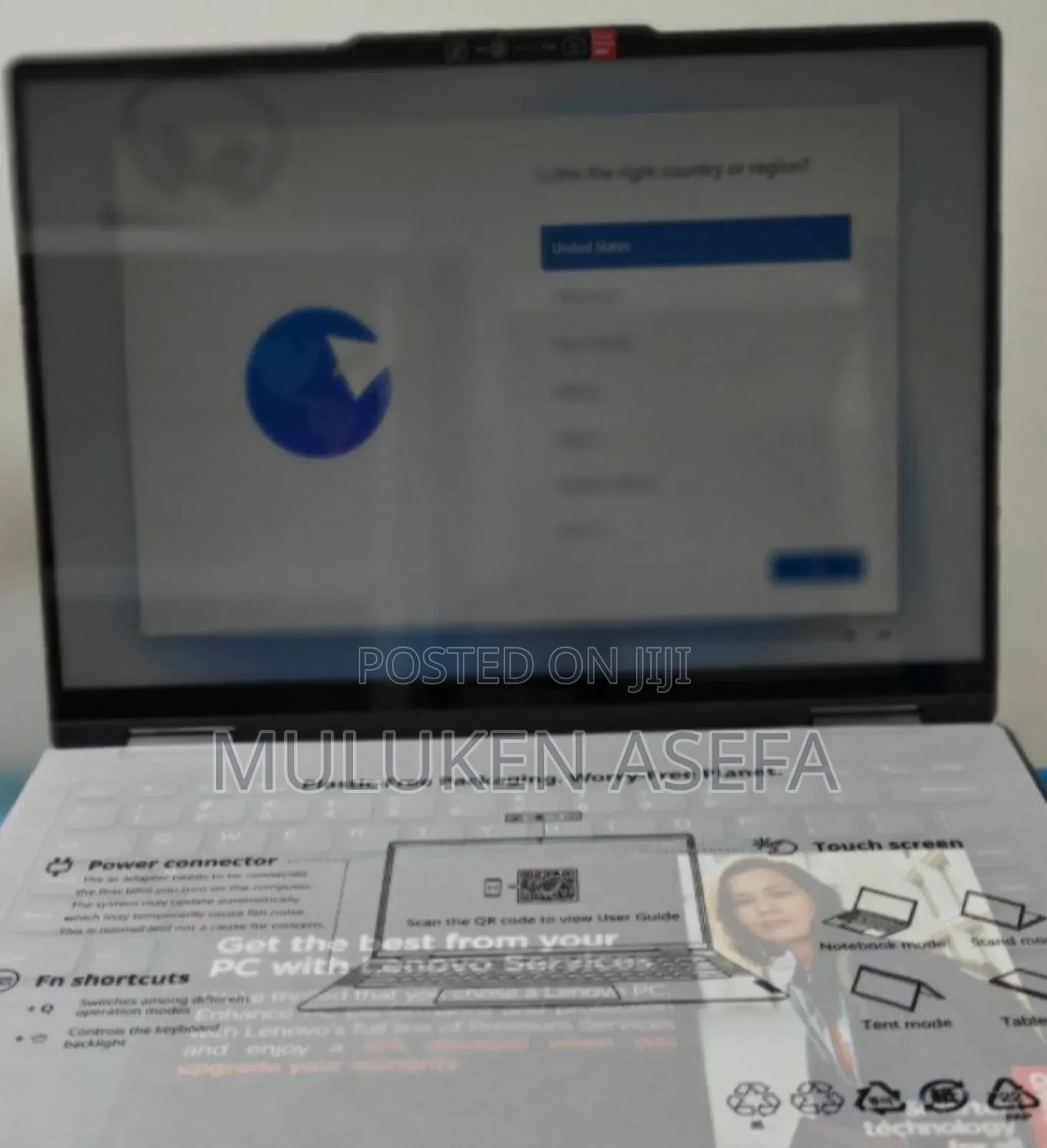 New Laptop Lenovo Yoga 2 16GB Intel Core Ultra 7 SSD 512GB