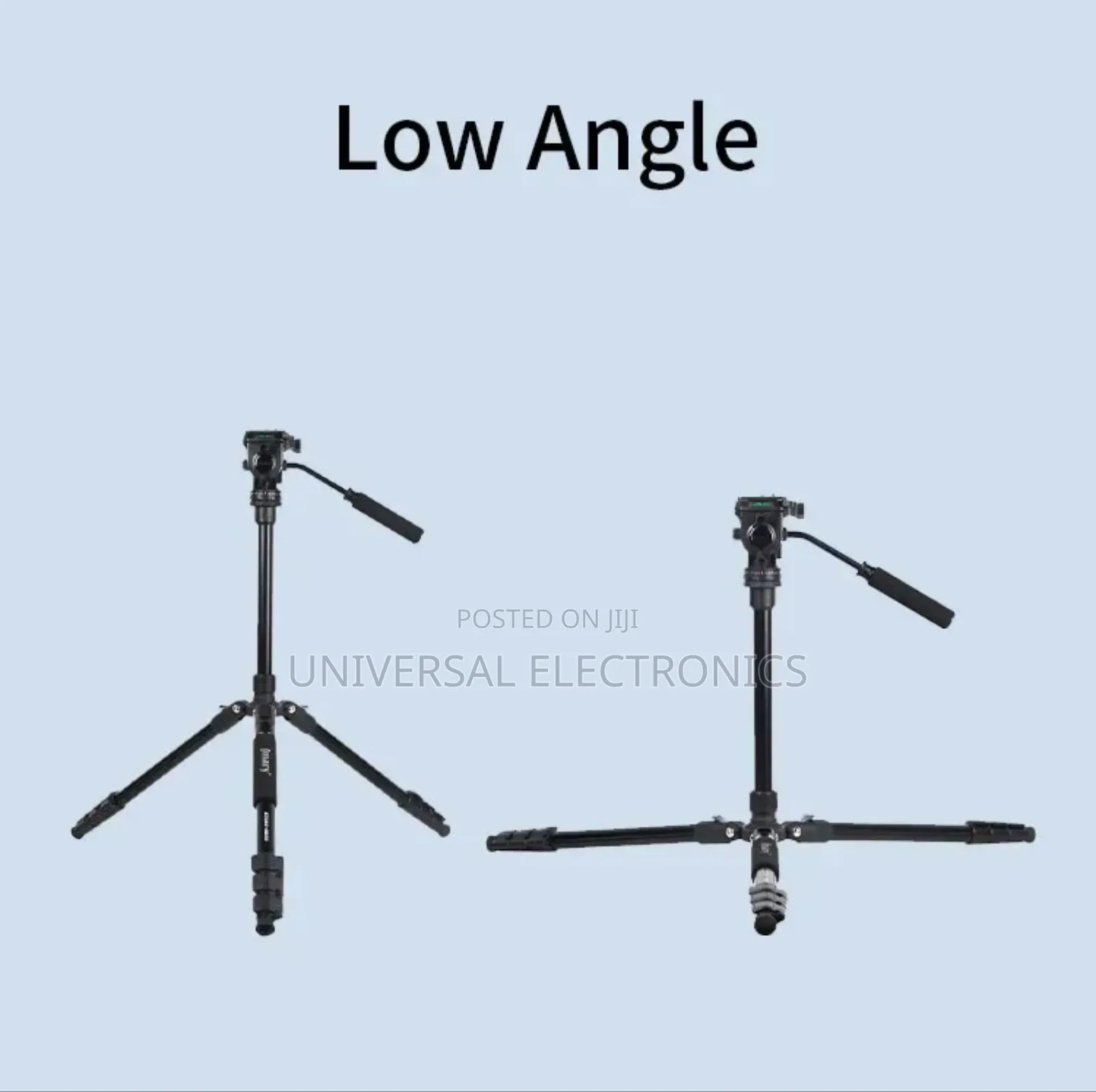 Adjustable Travel Tripod With Monopod Option