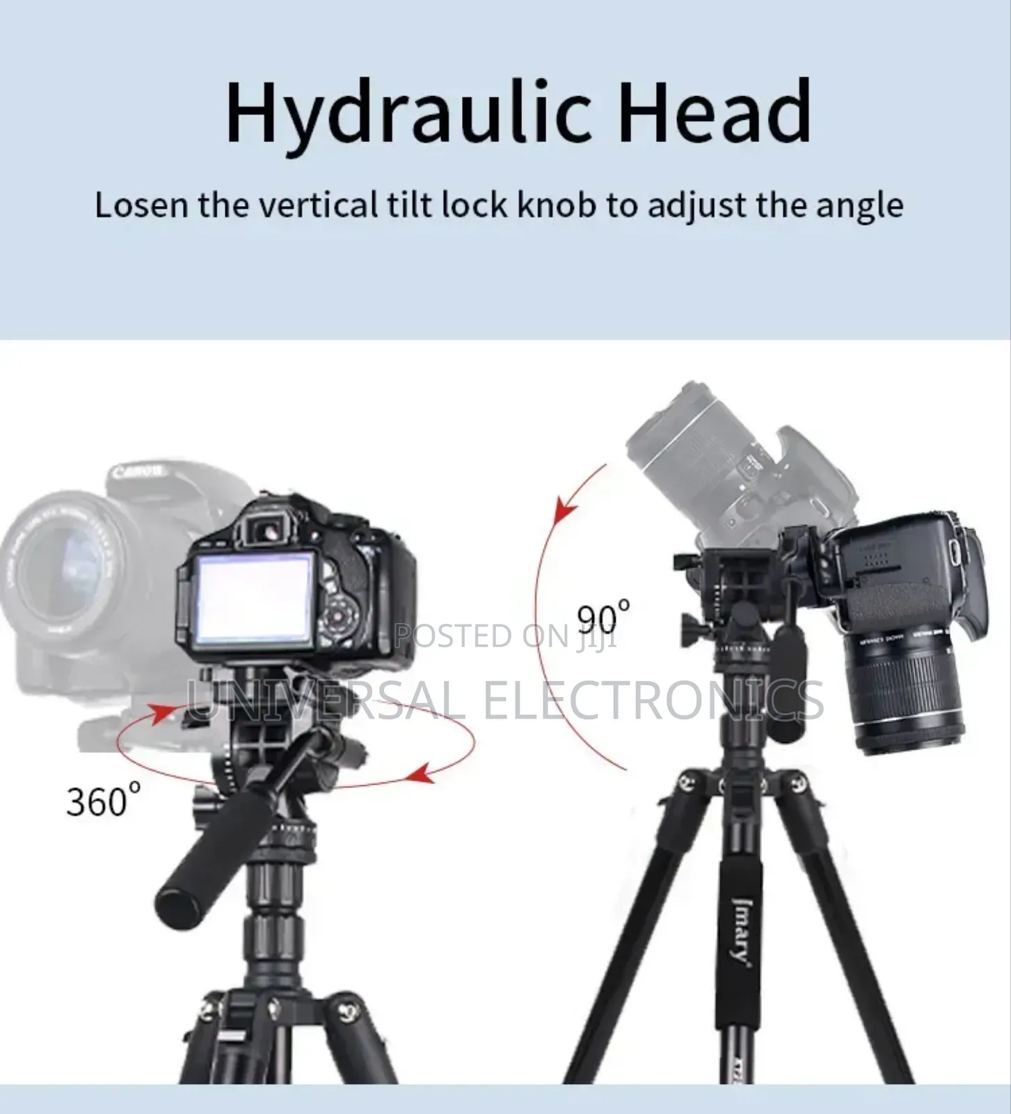Panoramic Camera Stand (Carry Bag Included)