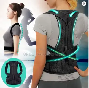 Photo - Adjustable Back Posture Corrector With Breathable Shoulder